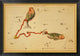 "Pisces, 1825" Framed Canvas Giclee by Jehoshaphat Aspin, 40x28"