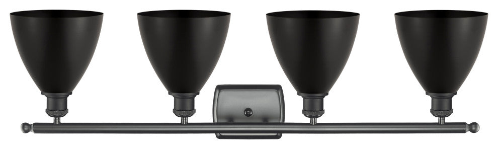 Ballston Dome Bath Vanity Light, Matte Black, Matte Black