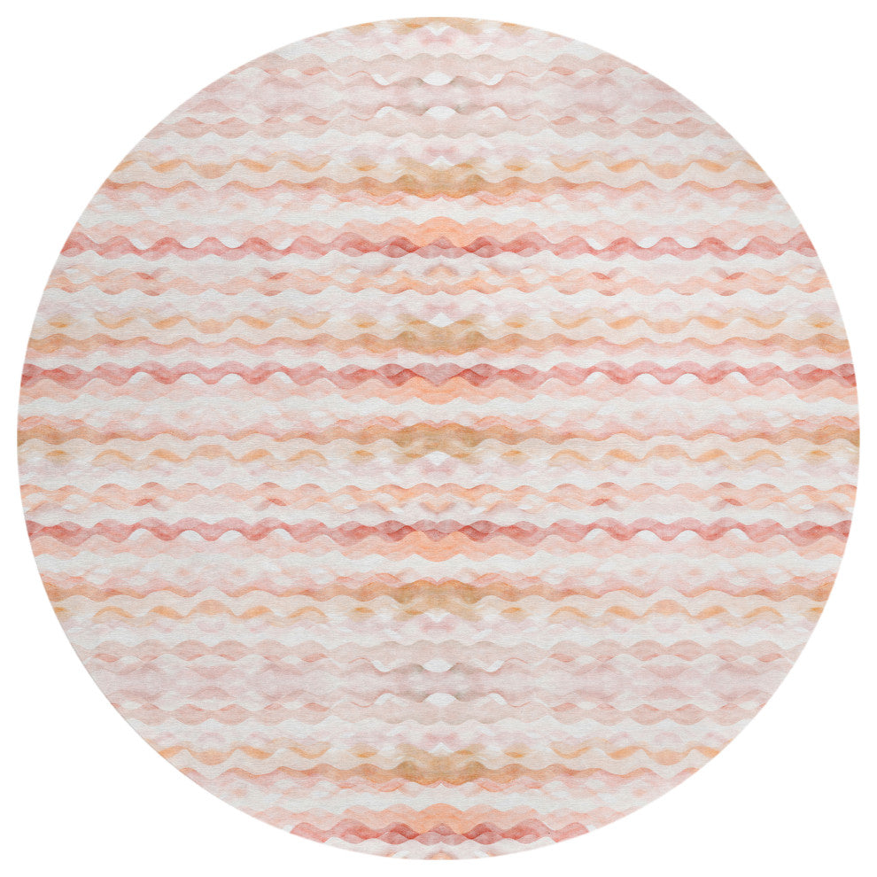 Dalyn Indoor/Outdoor Seabreeze SZ16 Canyon Washable 8'x8' Round Rug