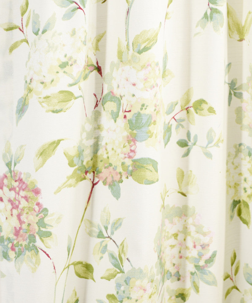 Abigail Tailored Panels with Ties, Multi, 82"x84"