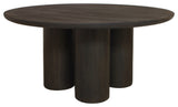 Sullivan 63" Dining Table With 6 Galway Gray Side Chairs