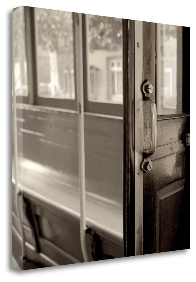 "Cable Car Interior - 5" By Alan Blaustein, Giclee Print on Gallery Wrap Canvas