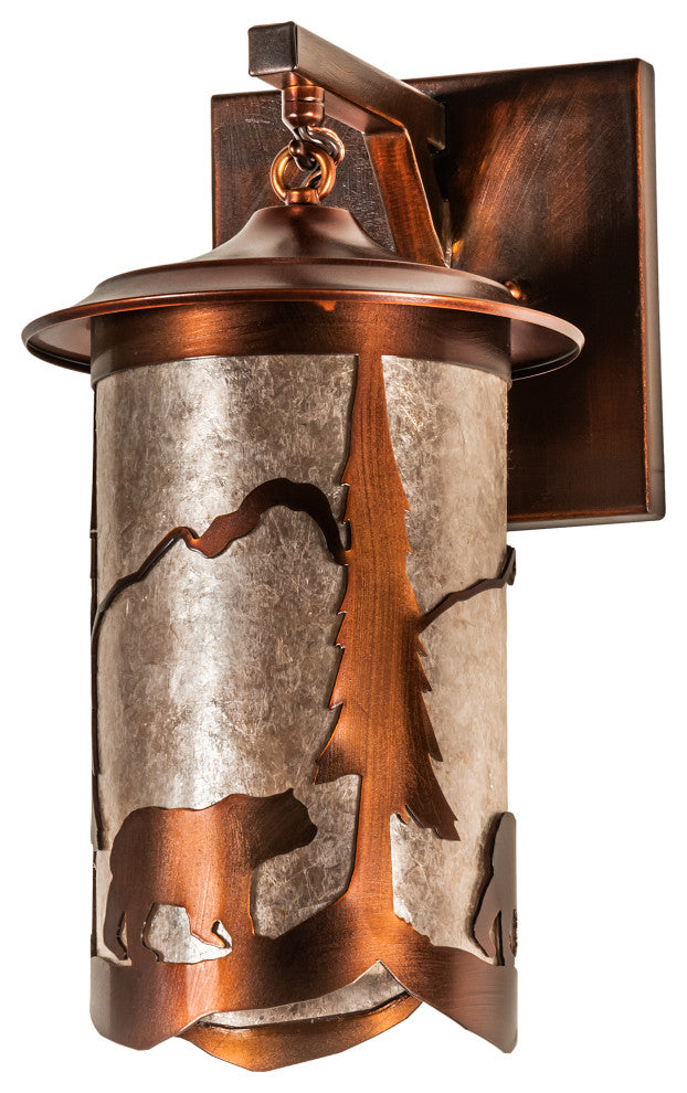 8 Wide Fulton Lone Bear Wall Sconce