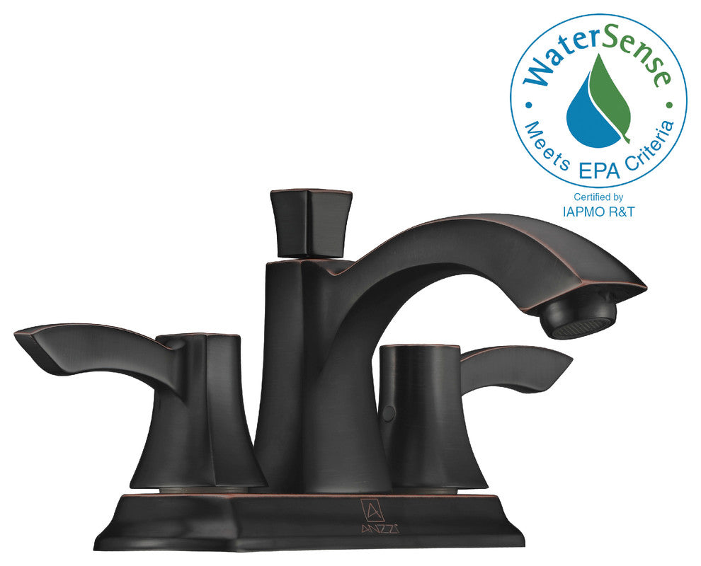 Vista Series 2-Handle Bathroom Sink Faucet in Oil Rubbed Bronze