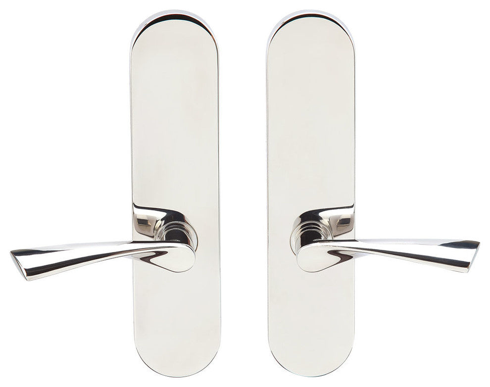 Breeze Lever, Full Dummy Tubular Pair, Right Hand, Polished Stainless Steel