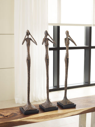 See No Evil Sculpture