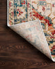 Antique Inspired Isadora Area Rug, Oatmeal/Multi, 4'x6'