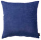 Set Of 2 Sapphire Blue Brushed Twill Decorative Throw Pillow Covers