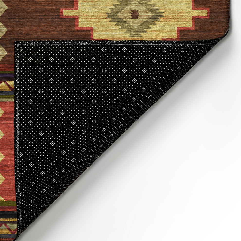 Indoor/Outdoor Phoenix PH1 Canyon Machine Washable 2'3" x 7'6" Runner Rug
