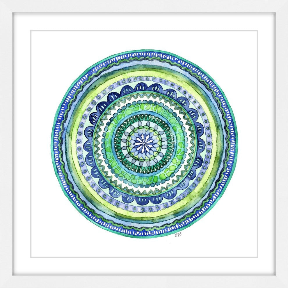 "Mosaic" Framed Print by Rachel Byler