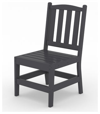 LuXeo Tuscany HDPE Dining Set, Gray, 7-Piece