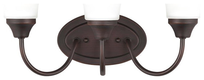 Holman 3-Light Bath Vanity Light Bronze