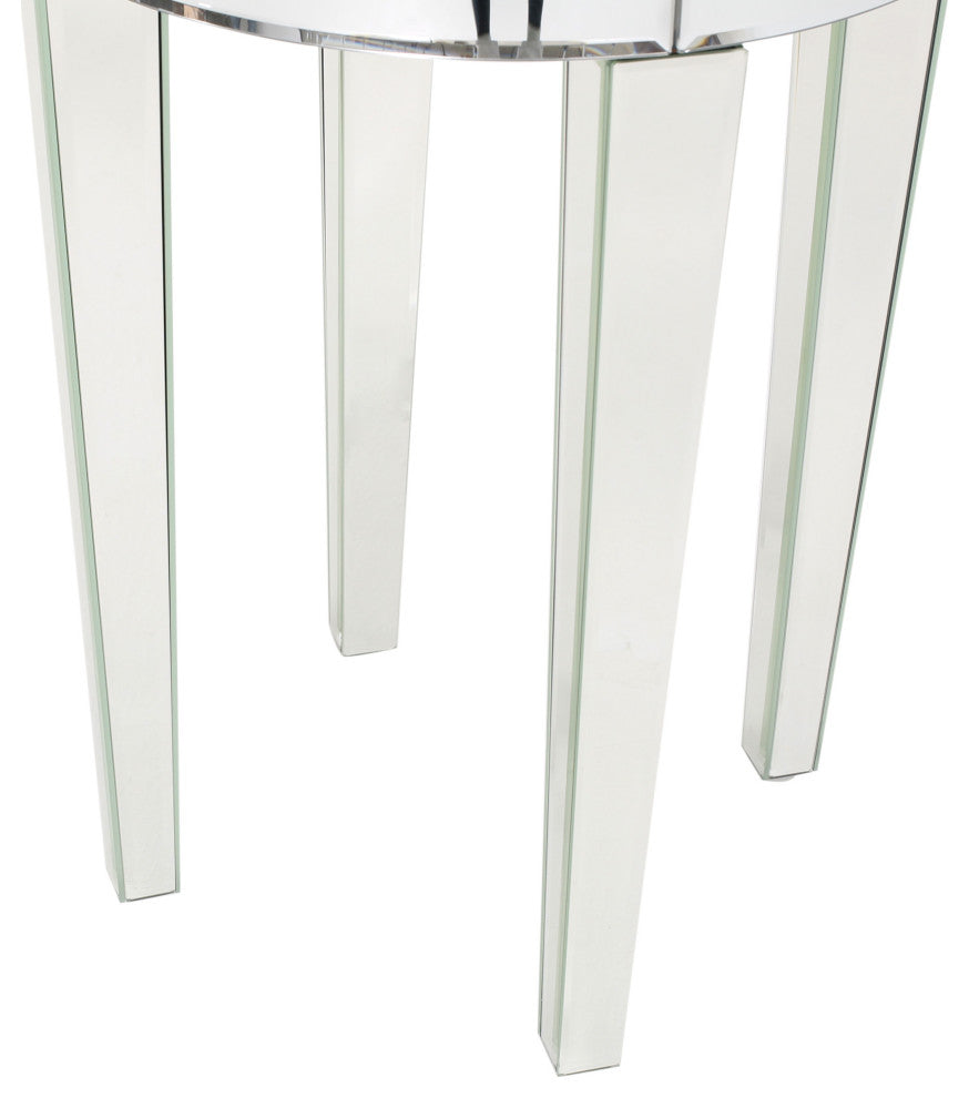 GDF Studio Alvo Mirrored Round Table