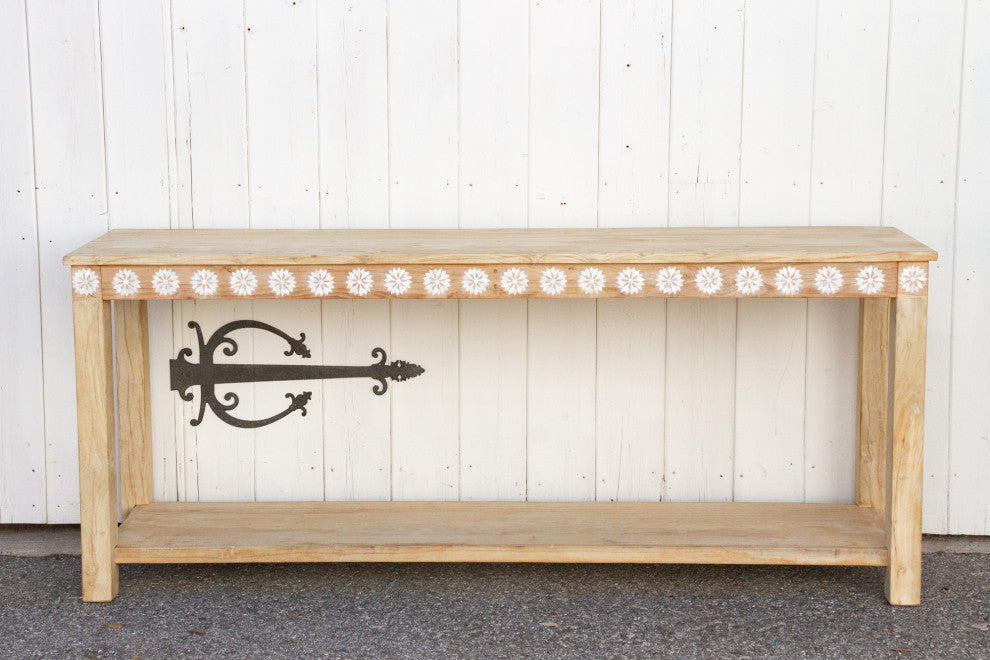 Reclaimed Wood Ming Style Altar Table