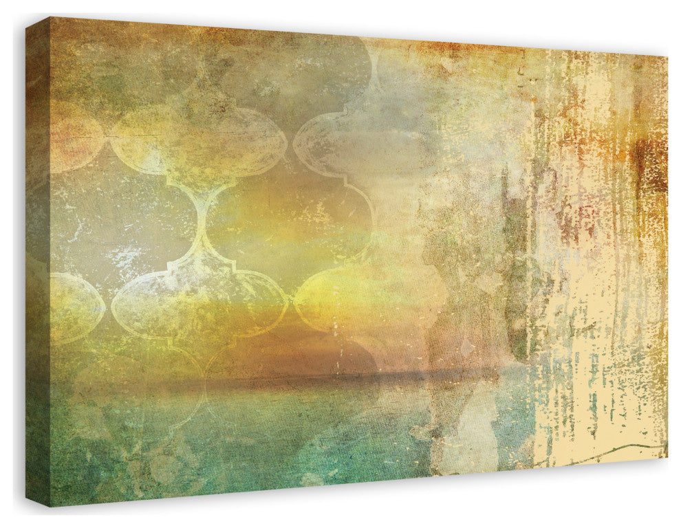 Sunset Abstract 30x20 Canvas Wall Art