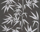 Jette2, Grass Textured Embossed Bamboo Natural Gray Wallpaper Roll