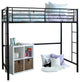 Sanders Twin Size Loft Bed Black