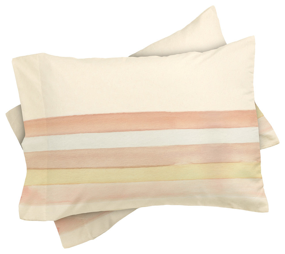 Wonder Forest She Said Stripes Duvet Cover Set, King