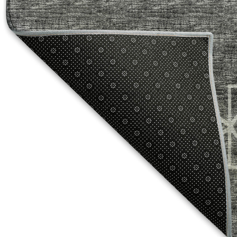 Addison Premium Washable Mayfield AMF109 Gray 10'' x 14'' Rug