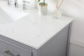 Home Living 48" Single Bathroom Vanity, Gray