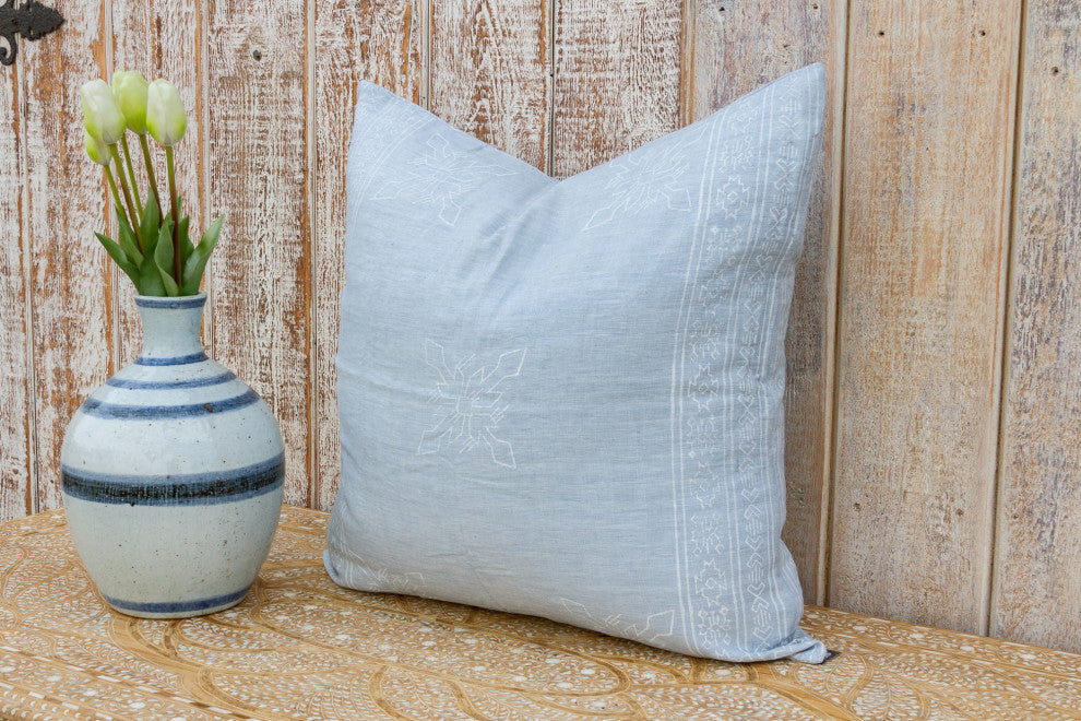 Citlalee Aztec Block Print Pillow