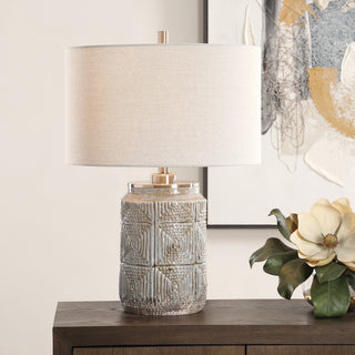 Uttermost Graydon Gray Table Lamp
