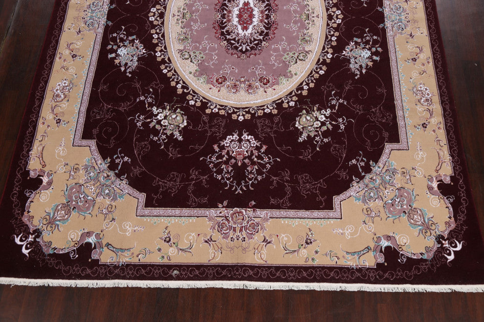 Traditional Floral Victorian Style Aubusson Turkish Oriental Area Rug 10x13