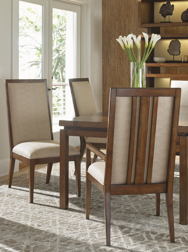Natori Slat Back Arm Chair