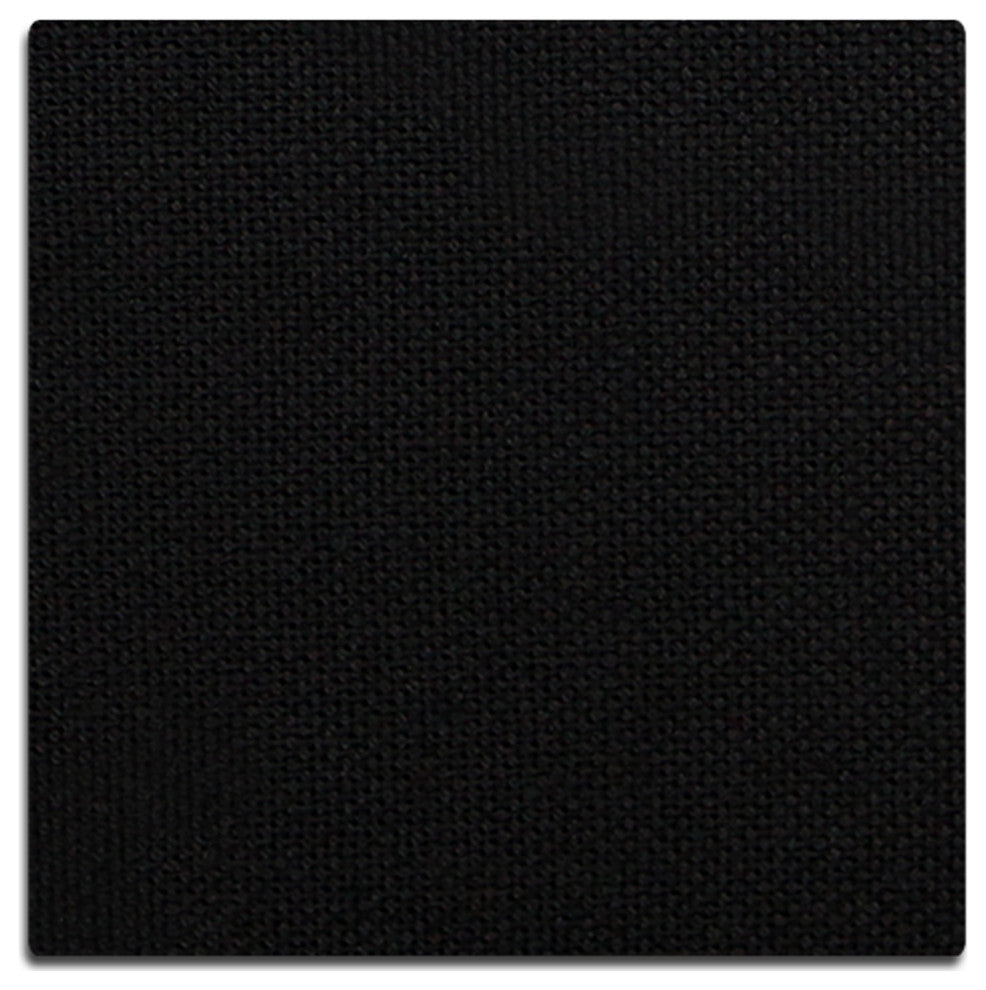 Fenchel Shades 10"x10"x14" Drum Shade, Linen Black