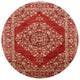 Ahgly Company Indoor Round Mid-Century Modern Area Rugs, 3' Round
