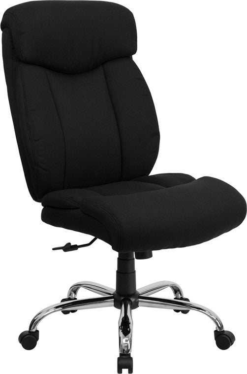 Big and Tall Office Chair GO-1235-BK-FAB-GG
