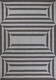 5' x 7' UV treated Polypropylene Charcoal Area Rug