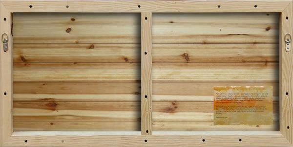 "White Wings" Framed Painting Print, 24"x16"