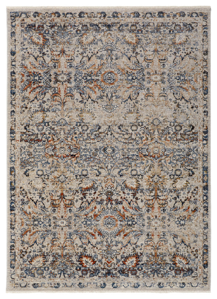 Weave & Wander Frencess Rug, Cotton/Silver, 9'-8" x 12'-8" Rug