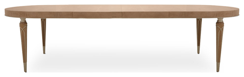 Villa Cherie Oval Dining Table - Caramel