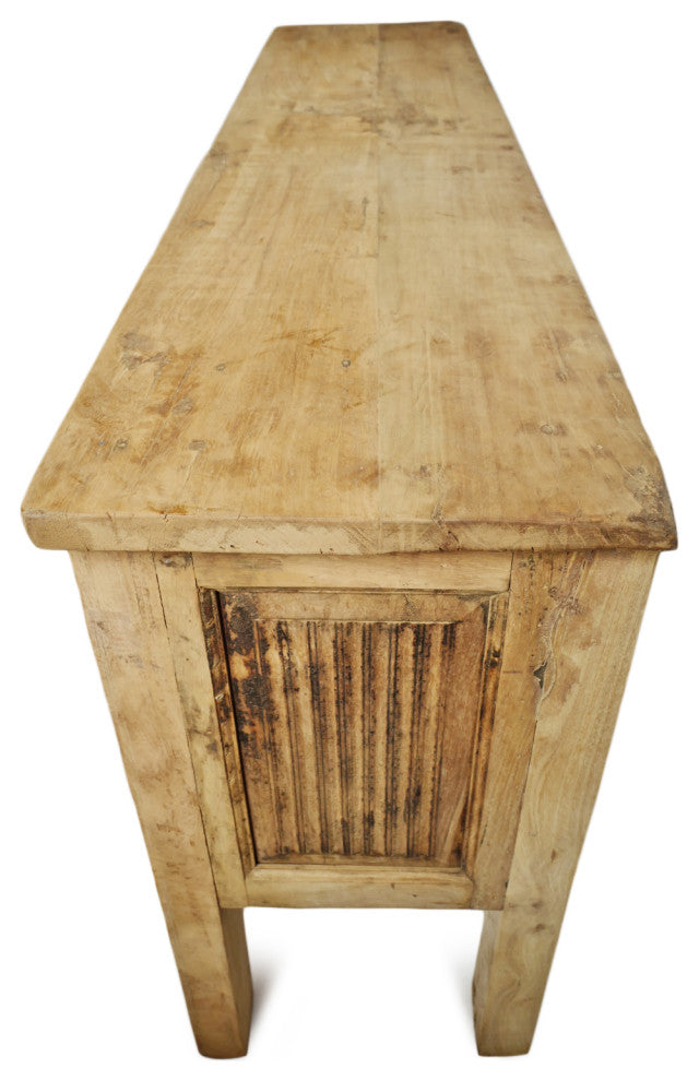 Raw Old Door Console Table