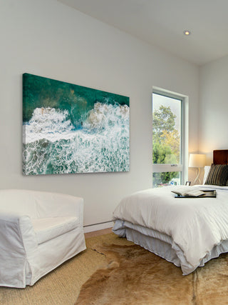 "Choppy Sea" Print on Canvas by Karolis Janulis