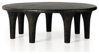 Kelden Coffee Table-Raw Black