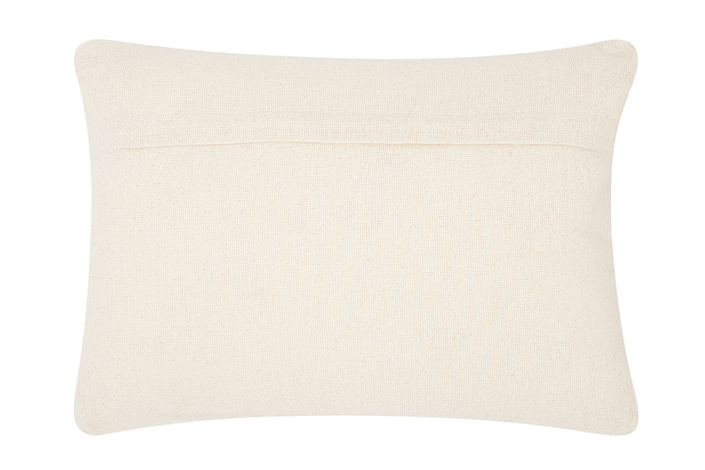 Mina Victory DC142 Throw Pillow, Ivory, 14" x 20"
