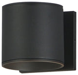 Maxim 86214 Stout 5" Tall LED Outdoor Wall Sconce - 3000K - Black