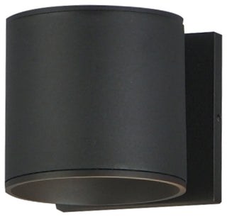 Maxim 86214 Stout 5" Tall LED Outdoor Wall Sconce - 3000K - Black
