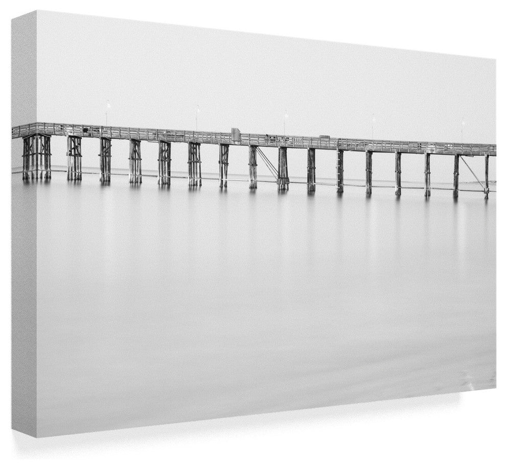 Chris Moyer 'Support Pier' Canvas Art, 47"x30"