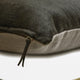 Grey Velvet Pillowcase 20"x20" Pillow Cover Top Zipper - Velvet Grey Jules