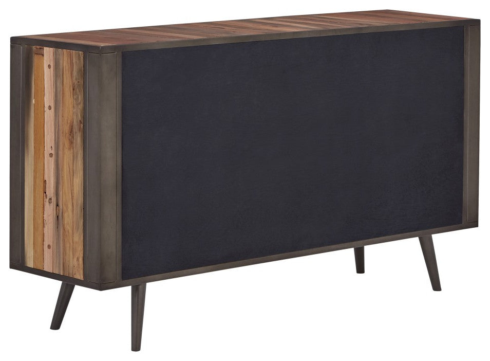 63" Modern Rustic Natural Buffet Server