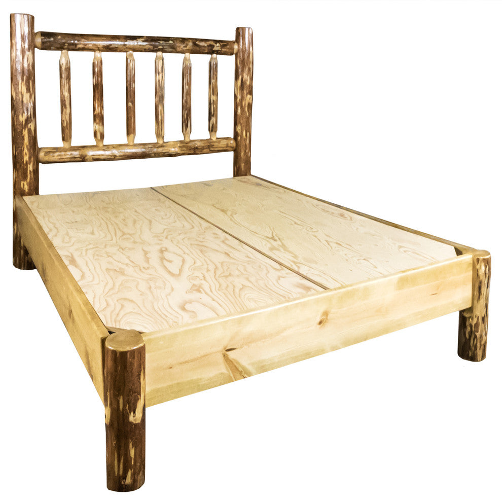Glacier Country Collection Platform Bed, Full