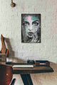 Epic Graffiti "New Muse" by Loui Jover, Giclee Canvas Wall Art, 12"x18"