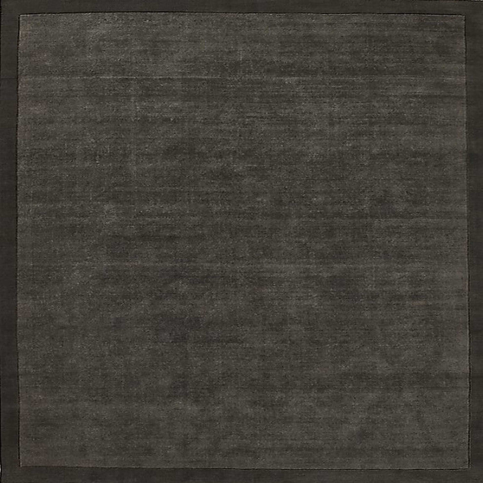 Ahgly Company Indoor Square Mid-Century Modern Area Rugs, 8' Square