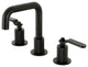 Kingston Brass KS1410KL Widespread Bathroom Faucet, Push Pop-Up