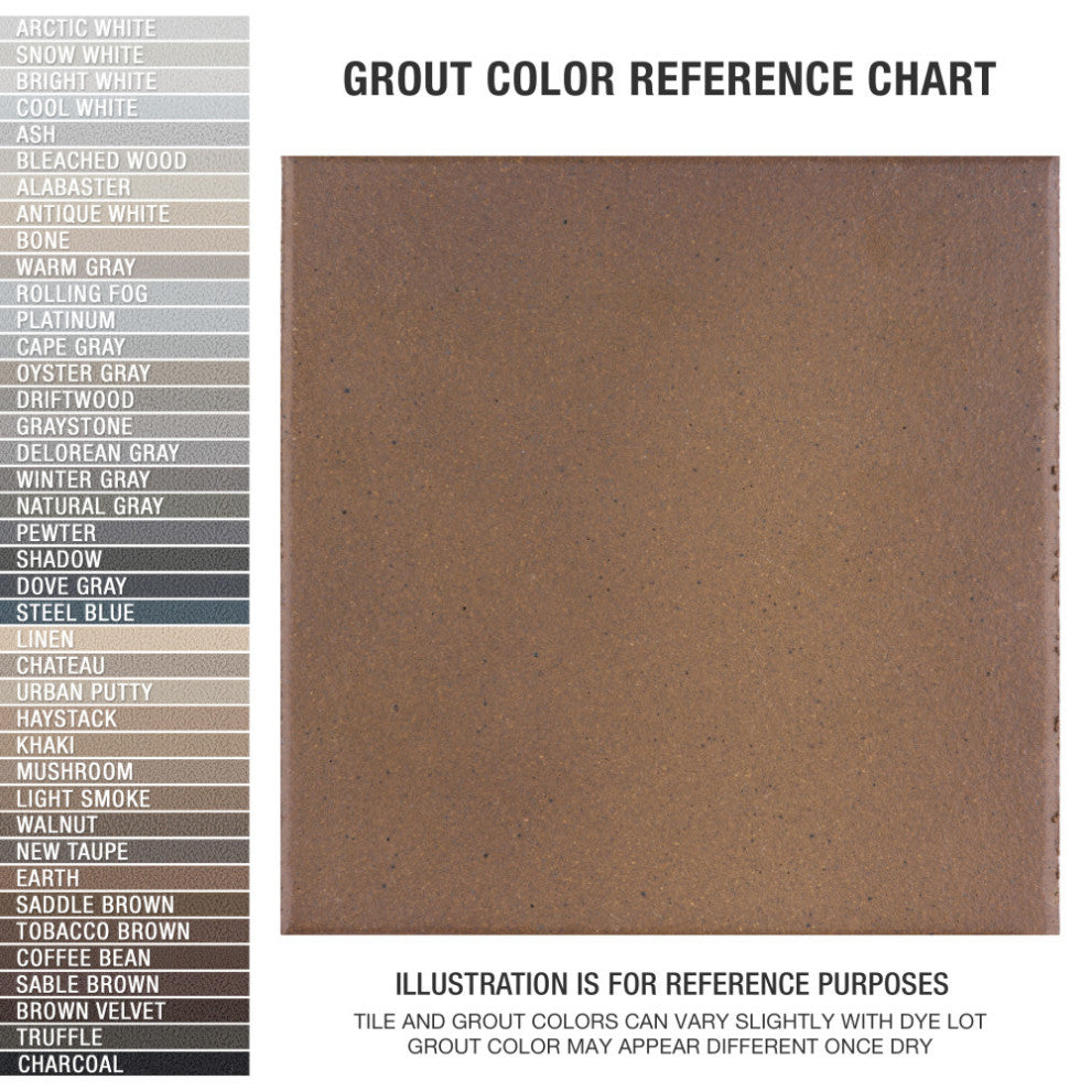 Quarry Flame Brown Ceramic Floor and Wall Tile