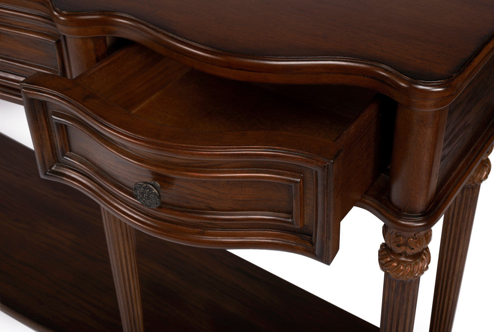 Butler Peyton Vintage Oak Console Table